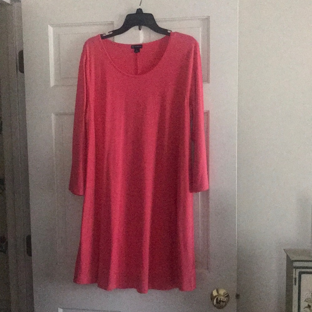 Pink A-line dress